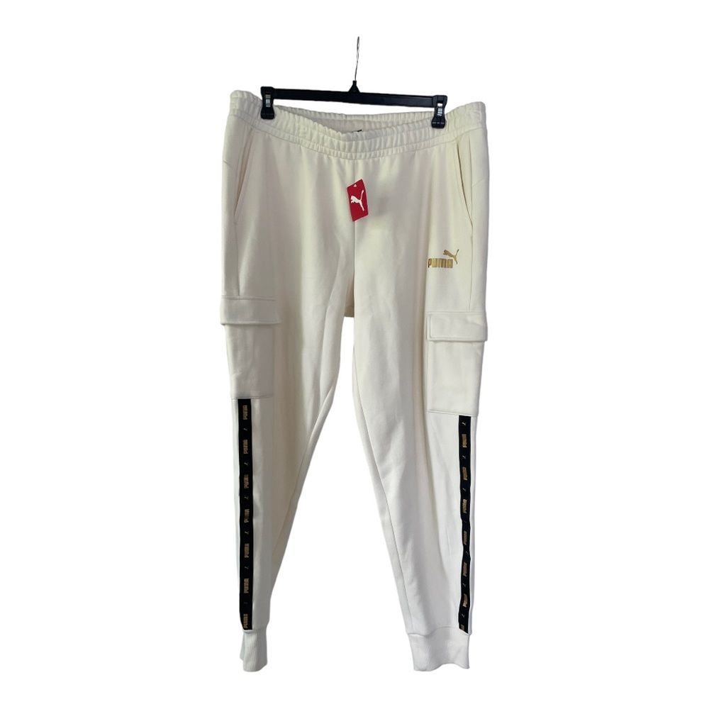 NWT Puma cream colored sweatpants / joggers